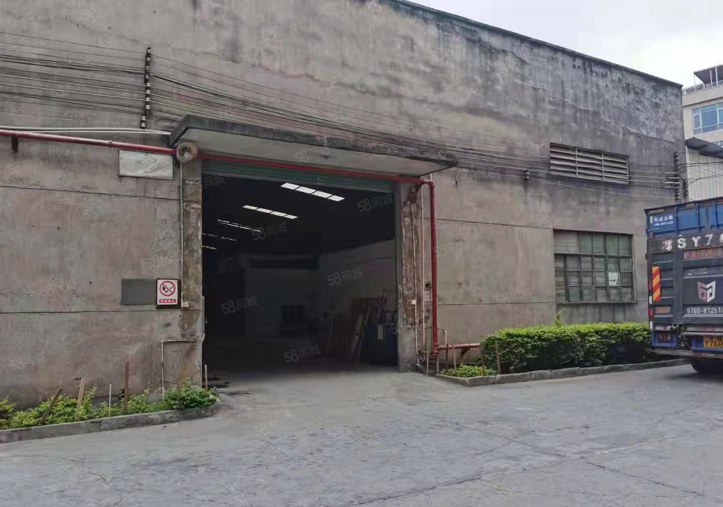 大岭山厚大路旁，1000平单一层厂房出租，精装修，水电到位