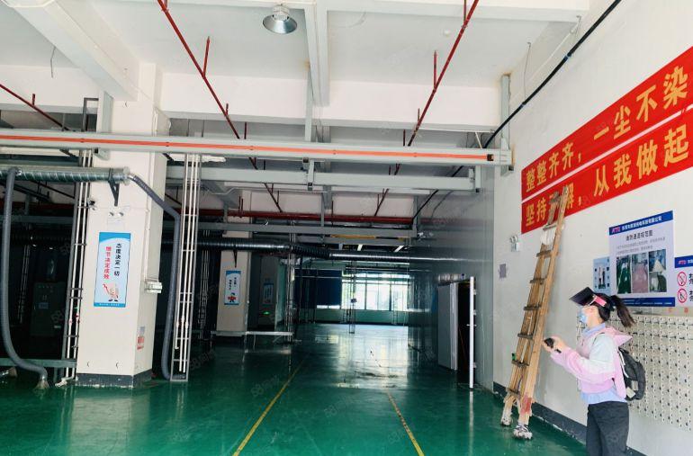 大岭山107国道2000平带航车 滴水7米  红本厂房出租