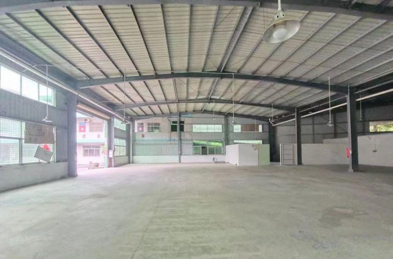 大岭山新出靠山原房东独栋钢结构1000平滴水8米工业用地