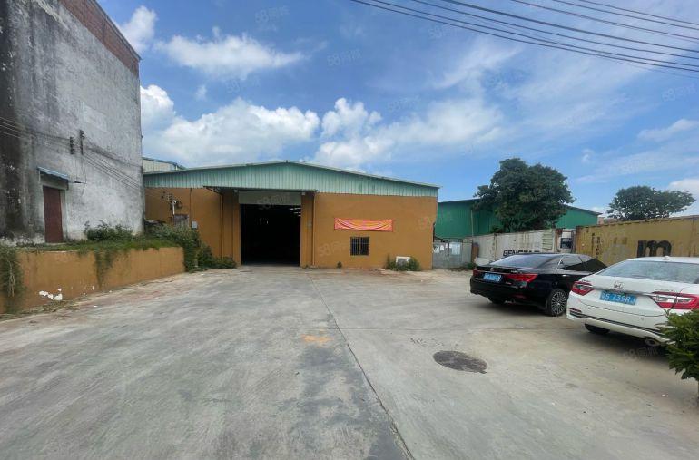 东莞大岭山国道附近原房东15元独门独院钢结构厂房空地大水齐全