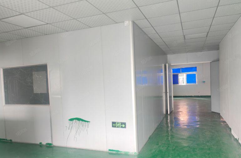 大岭山镇杨屋村龙大高速路口300米现成洁净车间装修，水电齐全