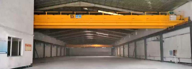 高度10米两部10吨航车的单一层厂房，水电齐全