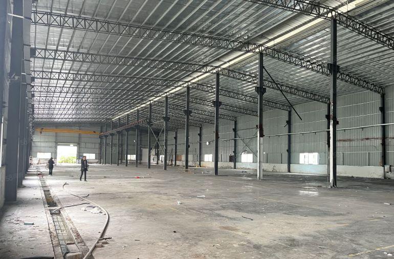 大岭山新出原房东单一层独院滴水10米带独栋办公室带航车空地大