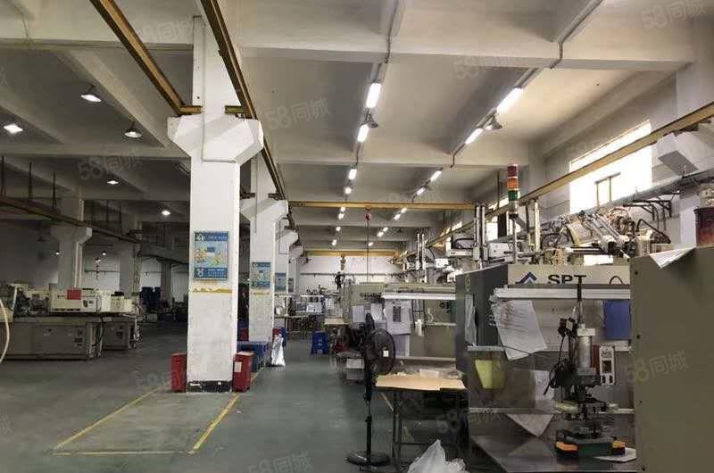 大岭山高速出口新出一楼1100平方7米高带牛角厂房招租