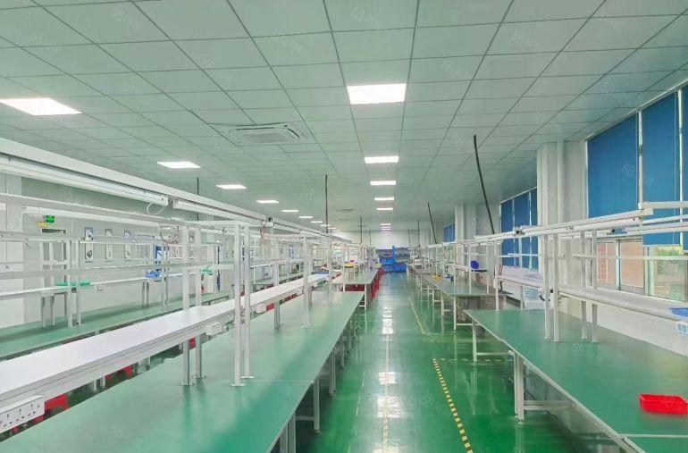 石碣桔州村精装修厂房 二楼1000平方（无转让费）