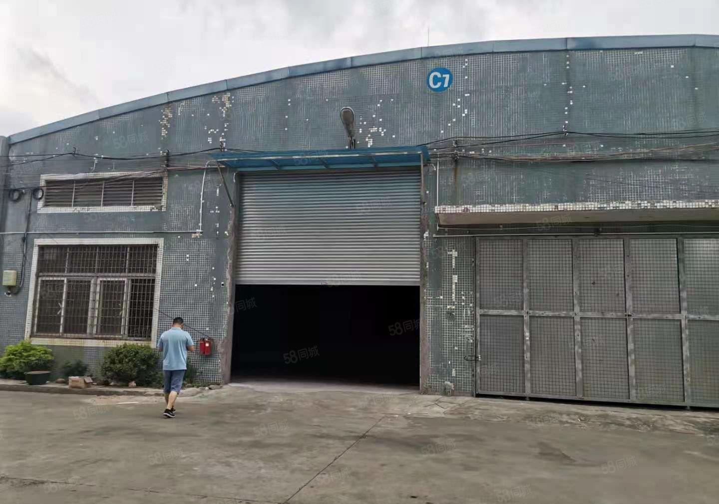 石碣横滘招租独院钢结构1000平方，层高8米，可随时入驻！