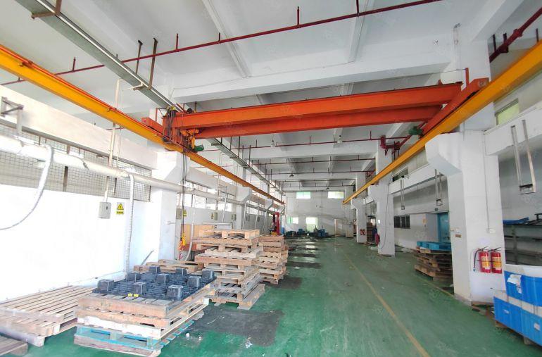 急租！ 三中村一楼2000平厂房出租，层高6米，现成航车！