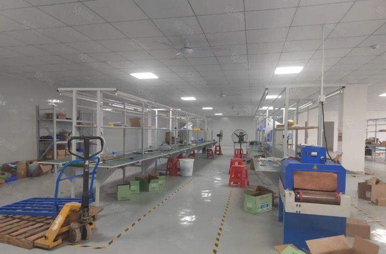 清溪浮岗新出3楼1238平精装修厂房出租，主干道边空地大