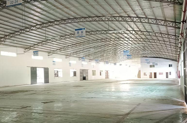 东莞清溪主干道旁原房东单一层钢构工业厂房3600平出租可分租