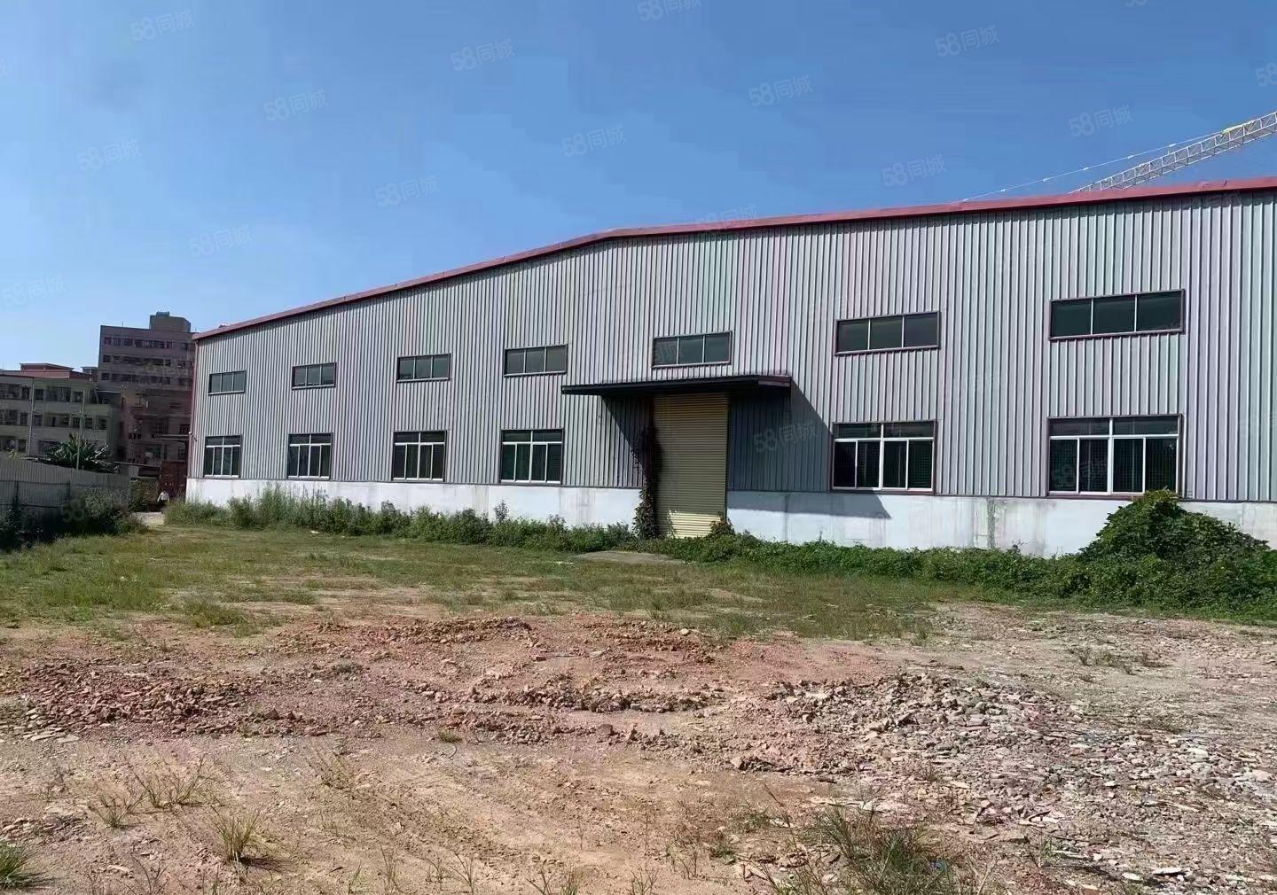 清溪镇三中村独院9米号钢构3900平方，空地超大，拖头车可进