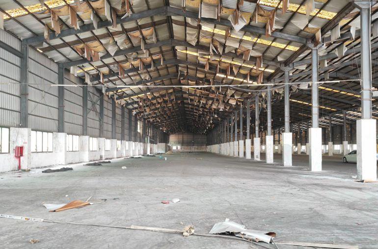 清溪镇单一层物流仓库30000平 滴水10米 空地大仓库出租