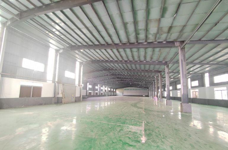 清溪土桥单一层钢构3000平厂房低价出租水电齐带地坪漆光线好