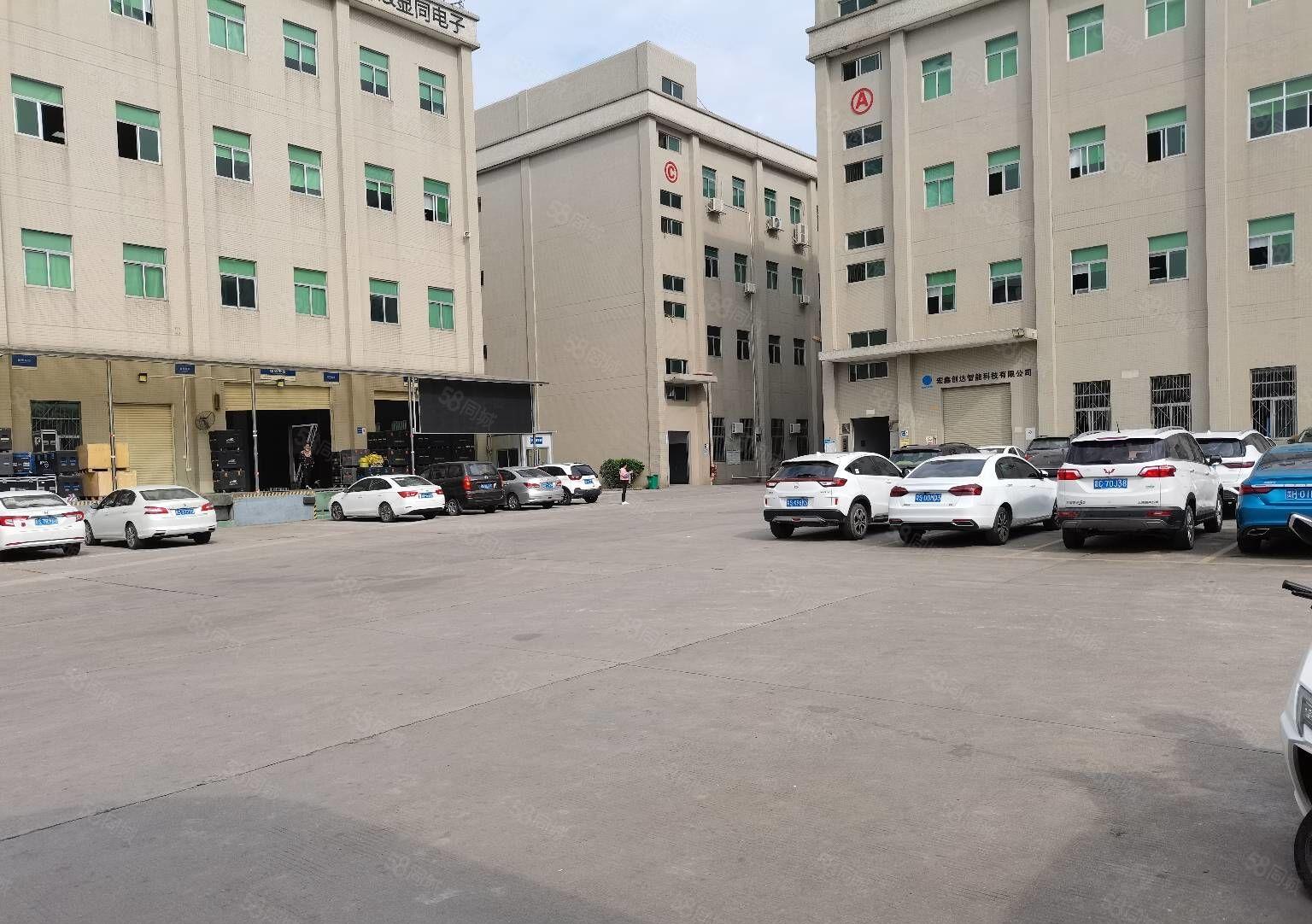 清溪新出一楼4000平二楼4000平厂房出租带卸货平台可分租