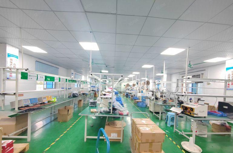 现成豪华精装修，大利村楼上500平米厂房出租，领包入住