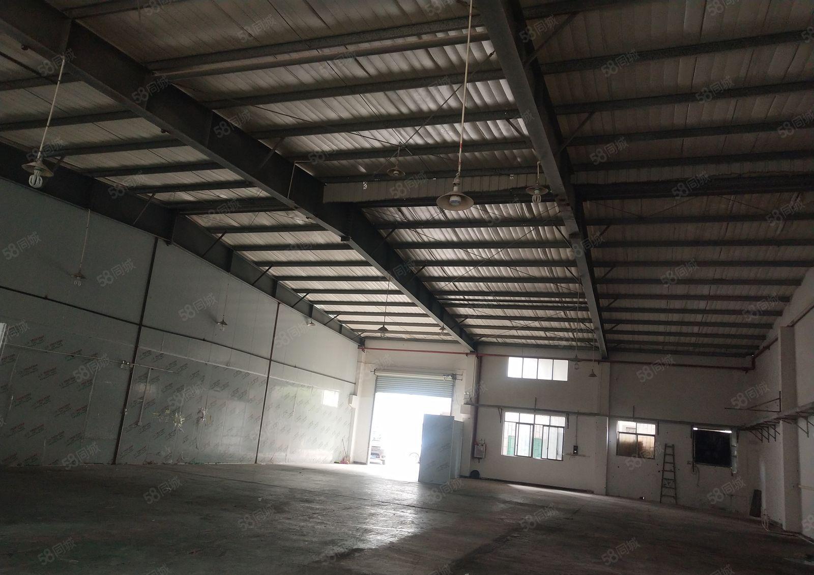 横沥镇三江工业区滴水8米钢构800平厂房出租好办环评