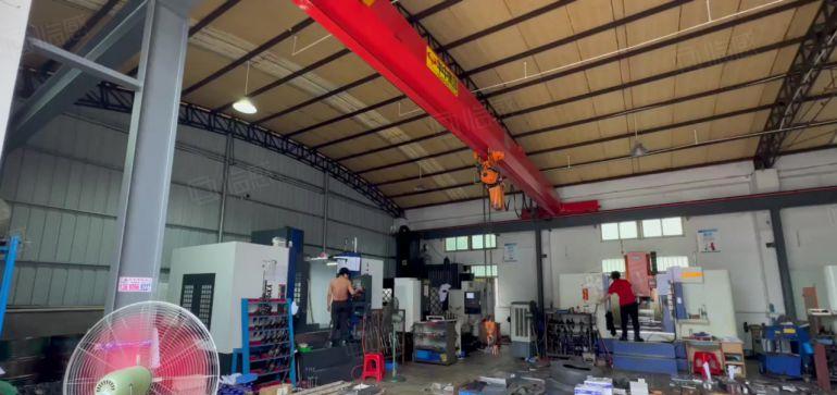 横沥镇带现成行车500平方钢构厂房出租