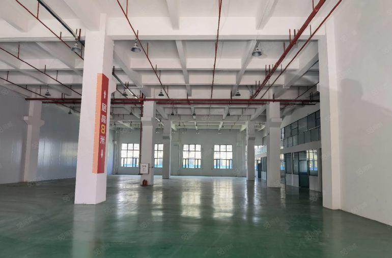 横沥1700平一楼现成装修办公室水电齐全实际面积独院厂房出租