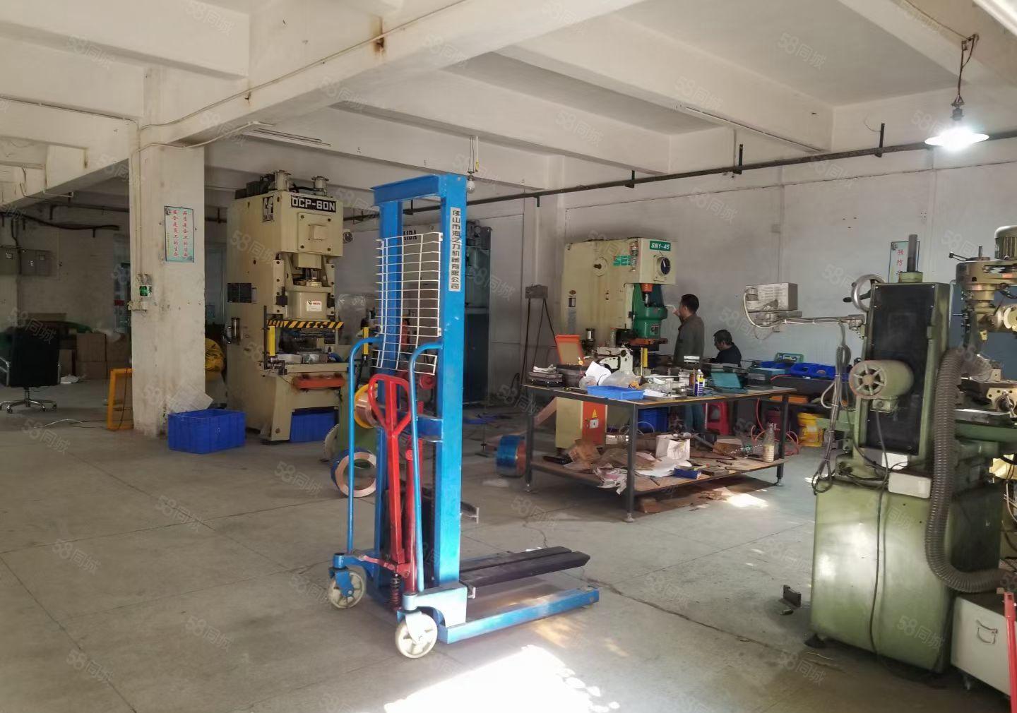 横沥镇靠近模具城重工业一楼小面积厂房出租