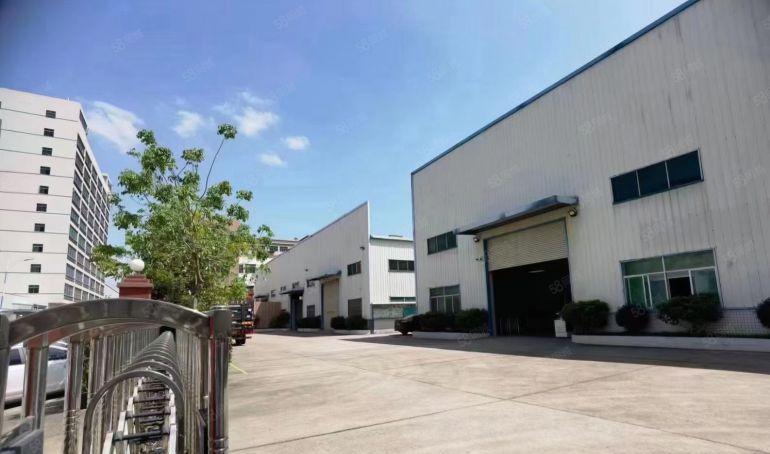 横沥镇东部快线出口附近原房东钢构独院厂房出租