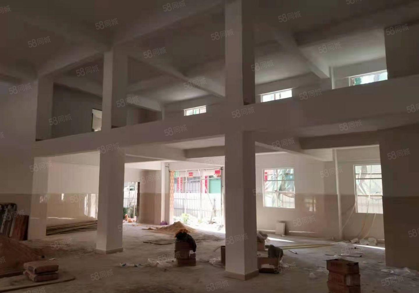 横沥镇中心小学附近原房东出租独栋两层厂房面积600平方6米高