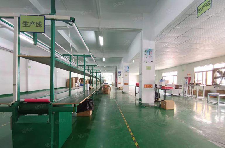 10元横沥原房东精装修独院厂房出租楼上1100平带水电地坪漆