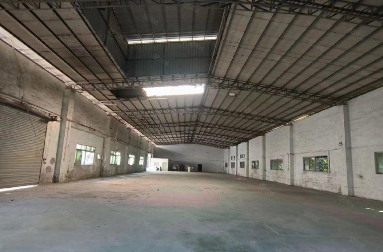 横沥镇原房东独院钢构厂房1000平方滴水8米，低价出租