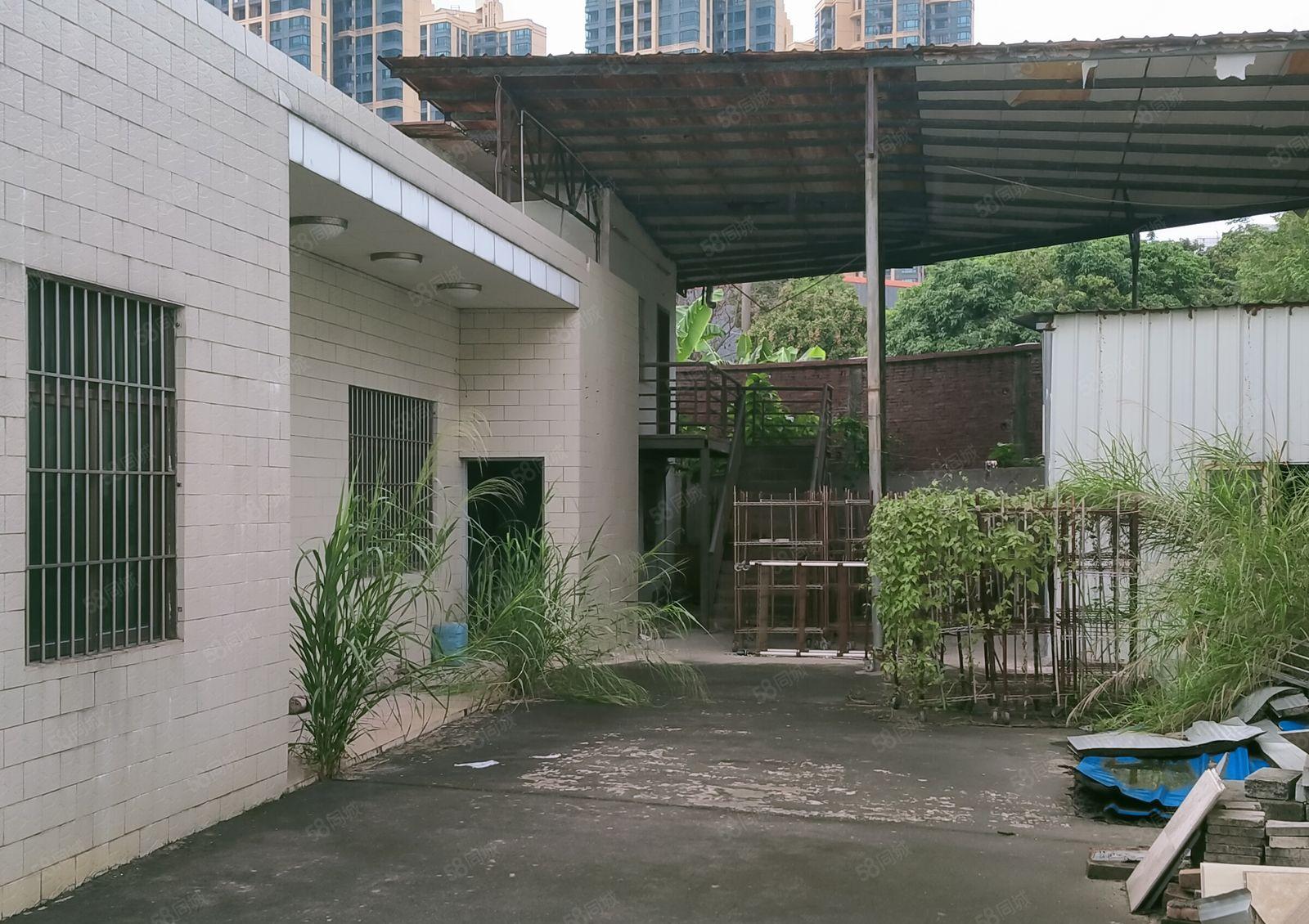 横沥镇东部快速路旁独院单一层出租，层高八米，可办环评，可分租