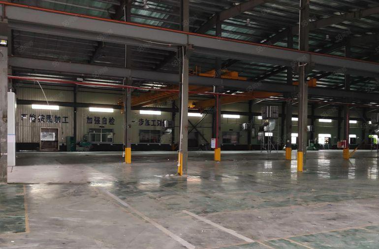 横沥模具城东部快速下原房东重工业钢构带牛角现成10吨航车厂房