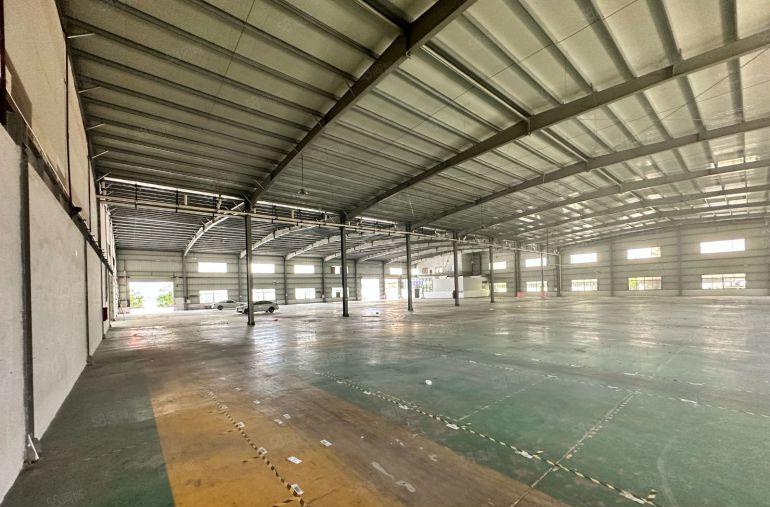 横沥贝涌单一层独院6000平方，滴水9米，现成办公室装修