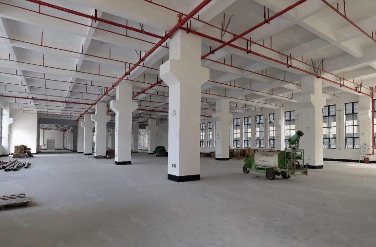 横沥2000平方楼上带精装修办公室水电齐全园区形象好厂房出租