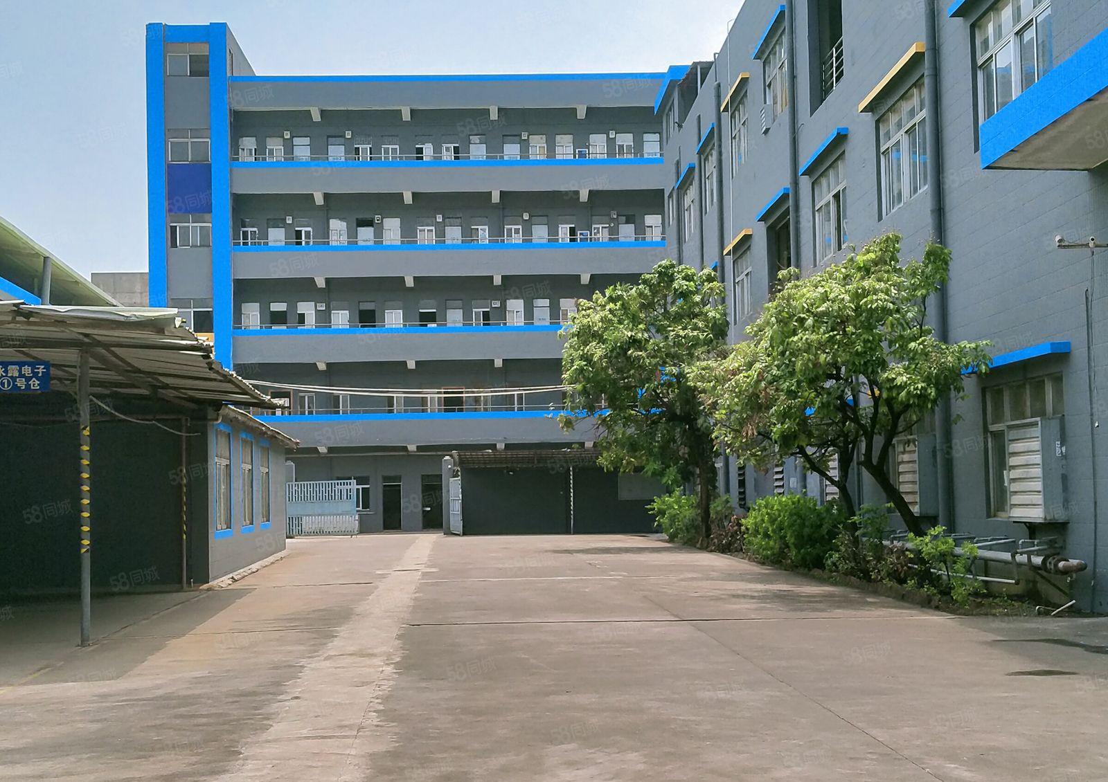 横沥镇模具城附近出租独院标准厂房，交通方便空地大，形象超好