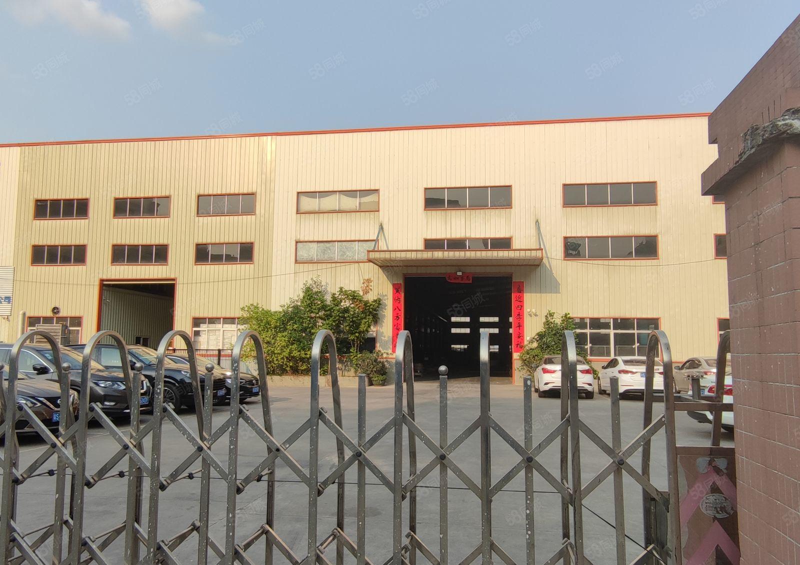 横沥镇三江工业区原房东独门独院五千平方钢结构单一层12米低价