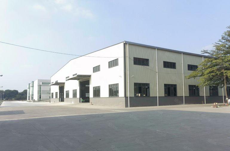 横沥原房东自建厂房高度13米柱间距宽空地超大好停车上市公司形