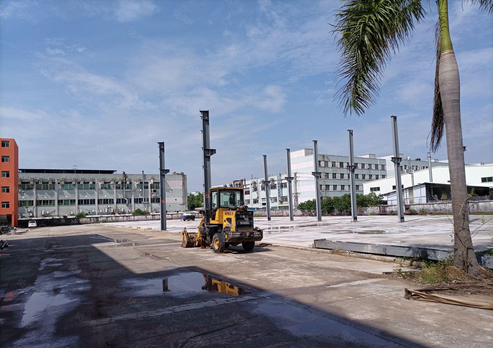 横沥独院空地2万平方厂房8000平方适合做物流，驾照特殊行业