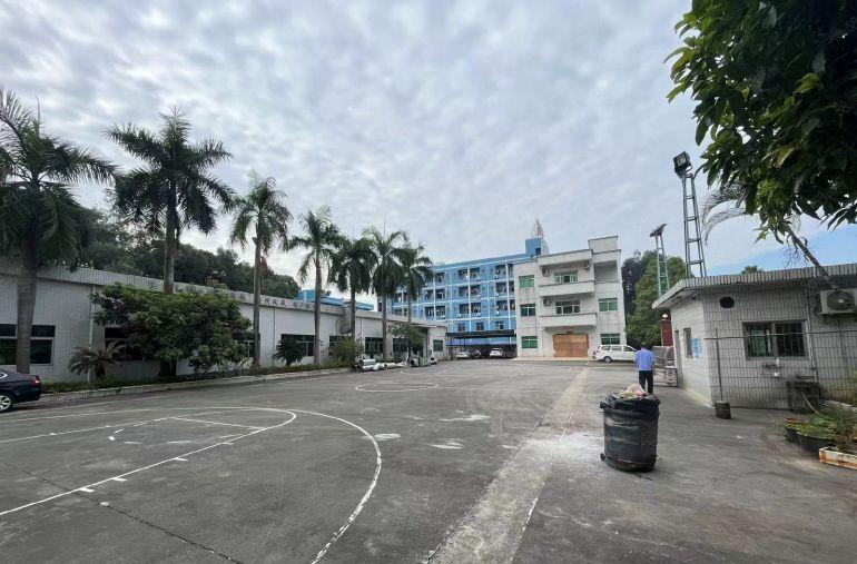 横沥一手房东原房东单一层砖墙到顶独院厂房出租适合注塑模具设备