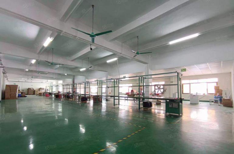 10元横沥原房东精装修独院厂房出租楼上1100平带水电地坪漆