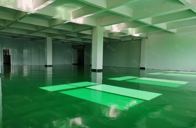 横沥镇原房东标准楼上带精装修办公室地坪漆水电齐全还配宿舍饭堂