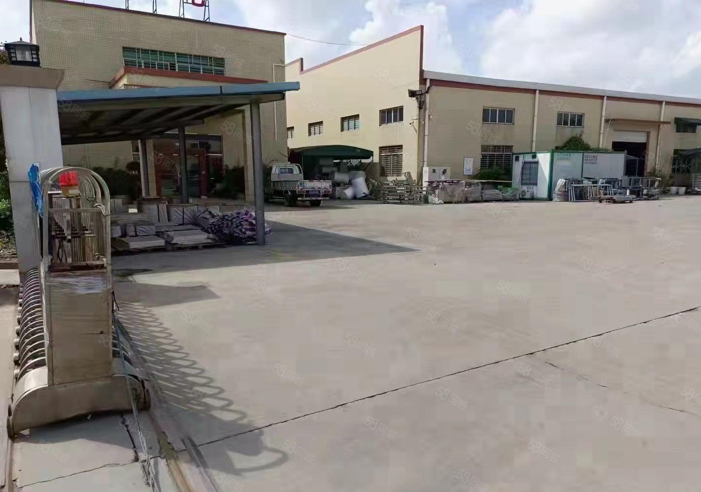 沙田镇新出一楼2000平原房东钢构厂房，空地大，好进大车出租