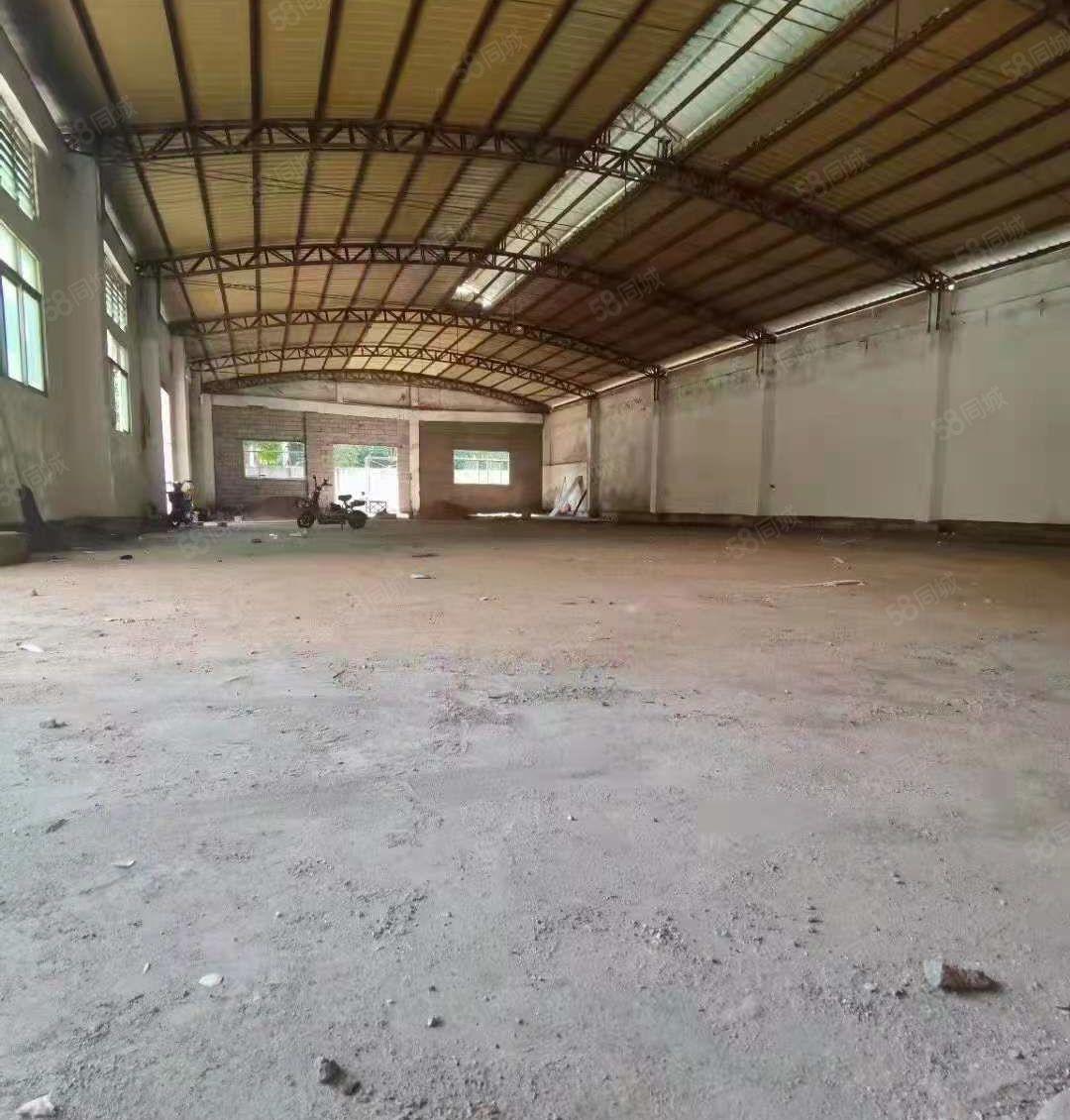 沙田新出单一层砖墙铁皮顶厂房，带五金塑胶环评2000平方出租