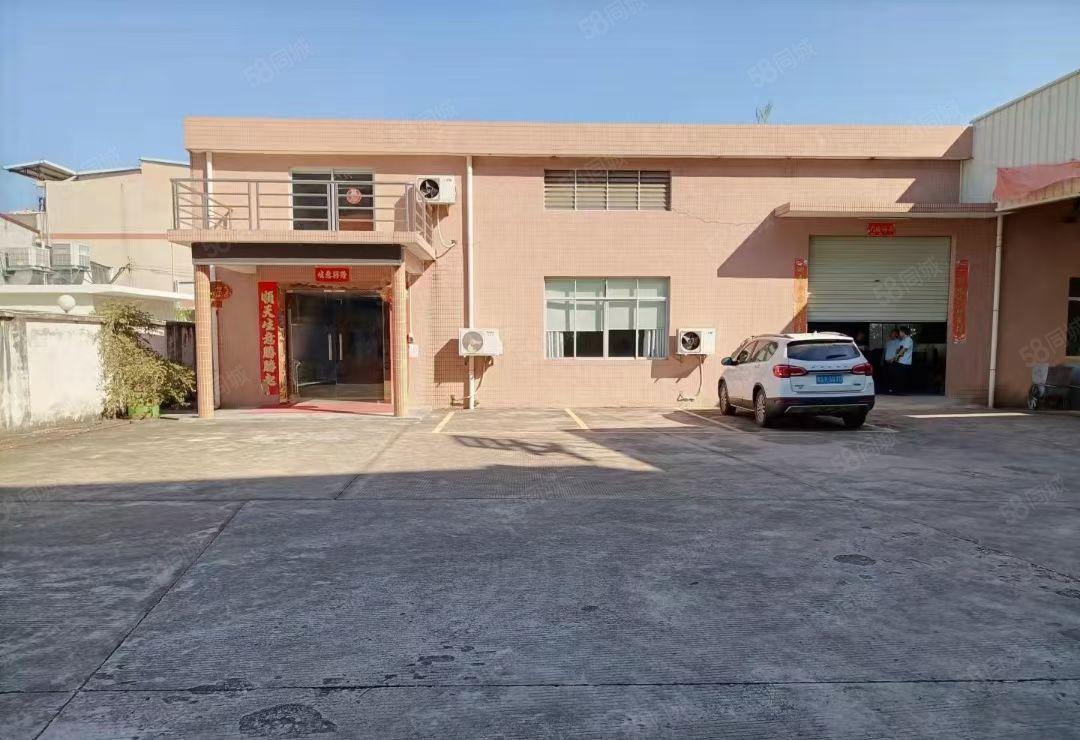 桥头镇靠近高速路口新出原房东小型独院钢构厂房1250平米出租