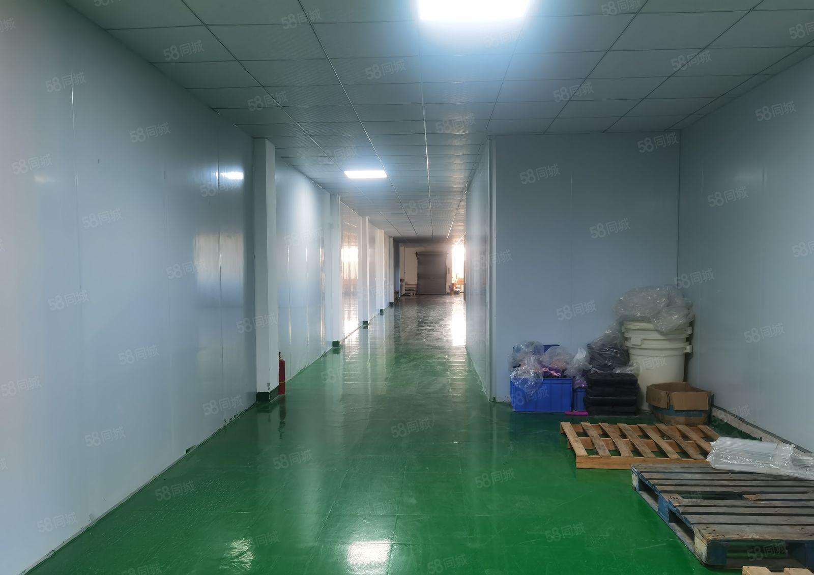 桥头靠常平空出三楼现成办公室装修厂房1180平方低价出租