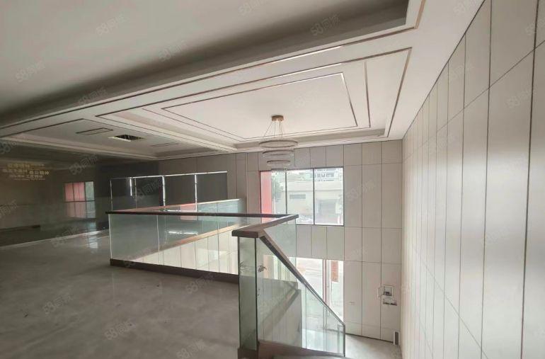 桥头镇新出单一层钢构厂房低价出租原房东实际面积装修好办公室