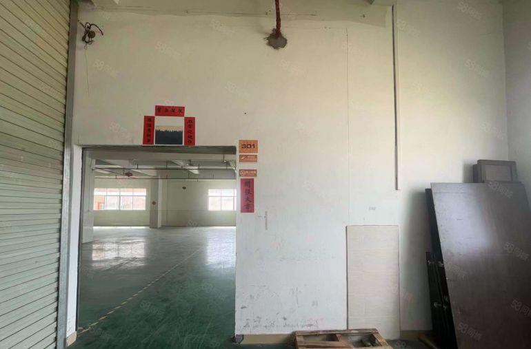 桥头小面积精装修厂房550平！独院原房东出租电子包装蓝牙仓库