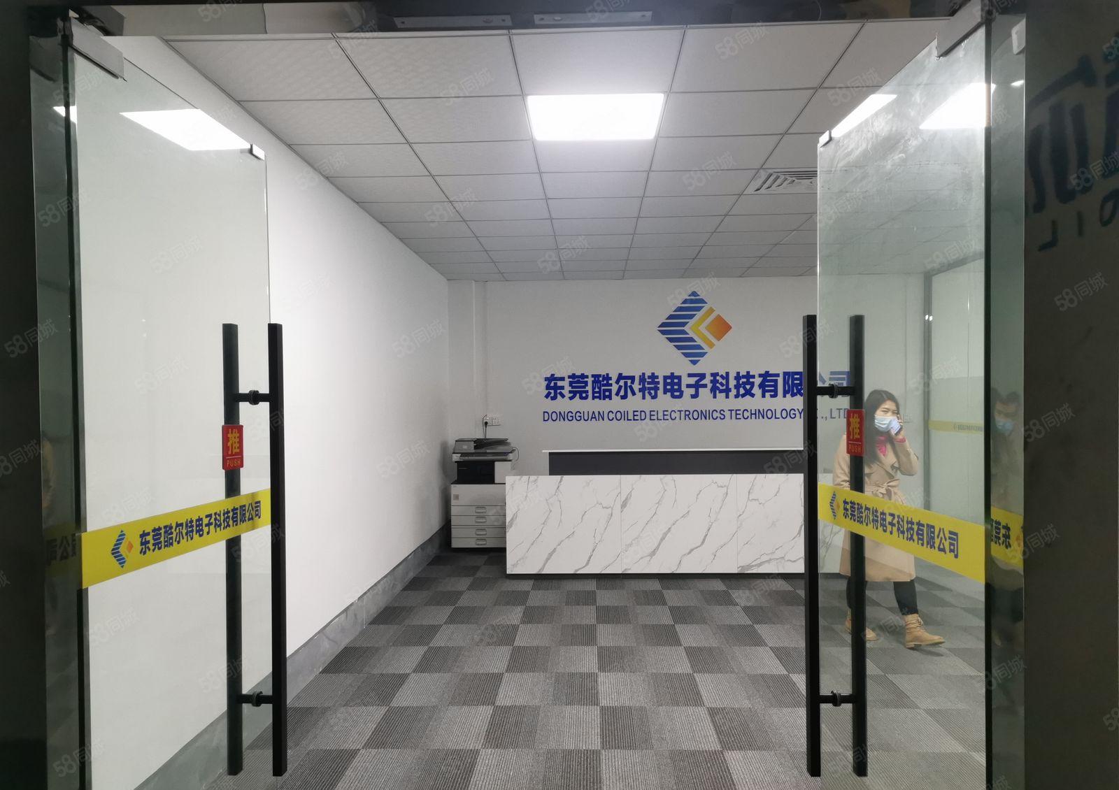 东坑镇标准厂房三楼出租全新装修办公室地坪漆水电齐全工业用地