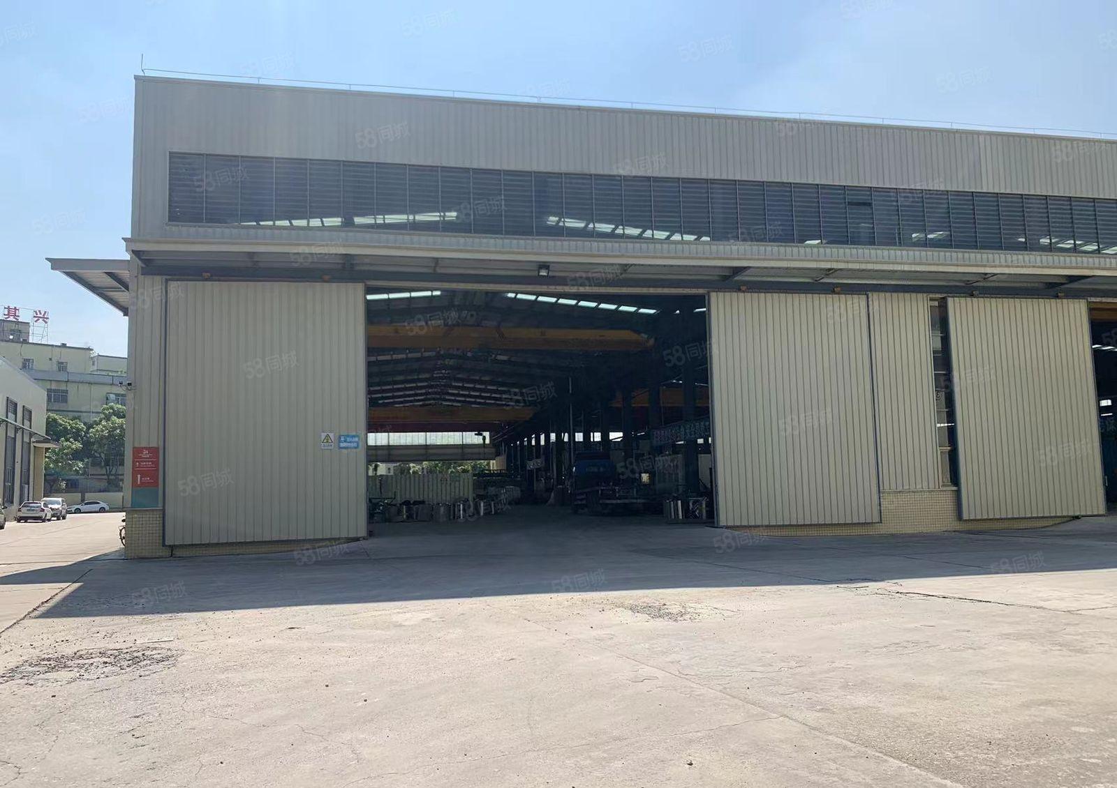 独门独院钢构12500平方，滴水十米，可分租，空地4000平