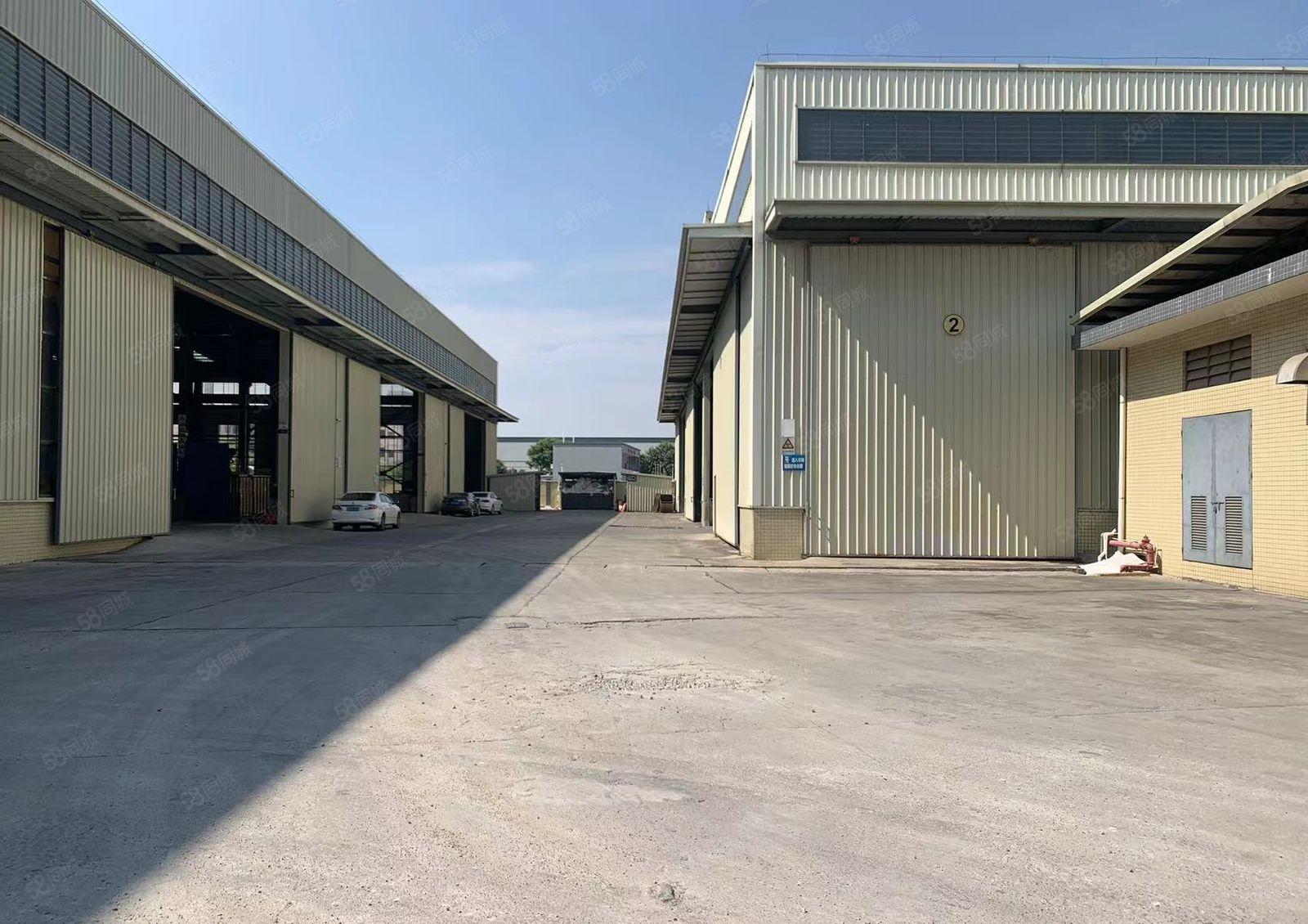 独门独院钢构12500平方，滴水十米，可分租，空地4000平