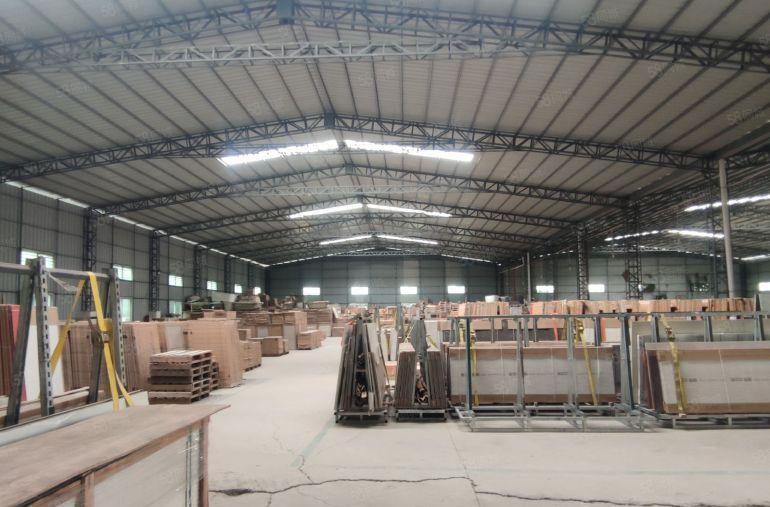 道滘原房东独栋单一层砖墙到顶厂房出租2000平方面积大小可分