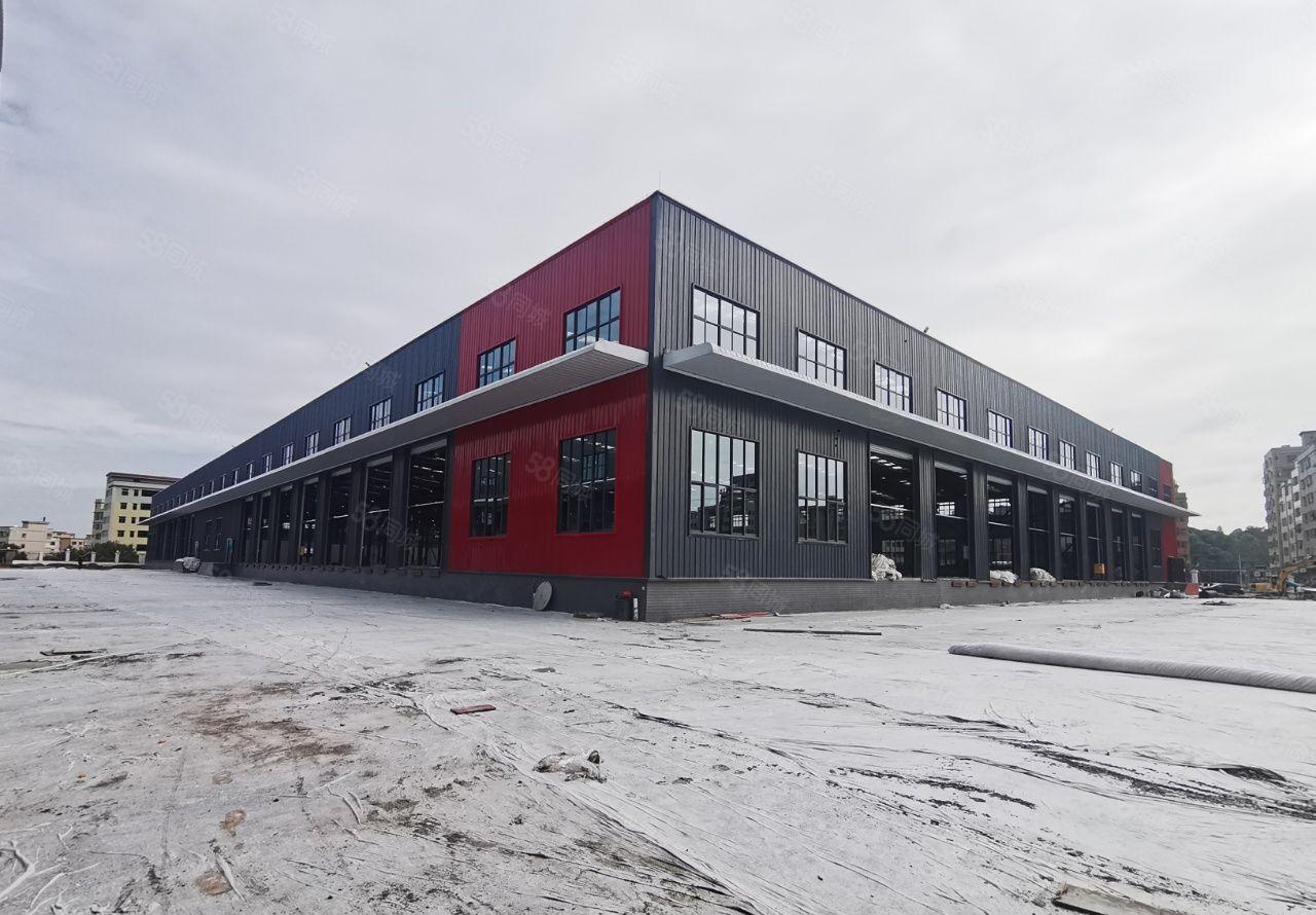 高速出口原房东AB2栋滴水10米，钢构19200平米可分租