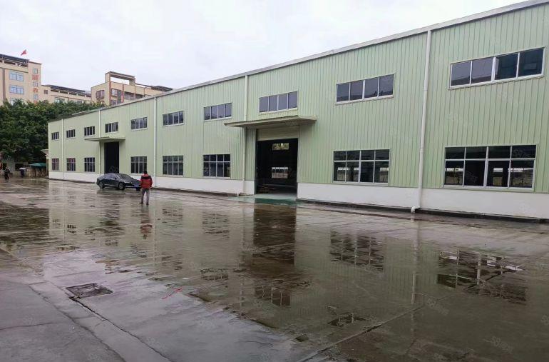 茶山镇卢屋村，独院单一层1500平，实际面积高度9米，形象好