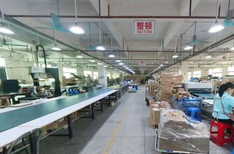 茶山原房东独院厂房6700平实际面积低价出租，空地大，交通好